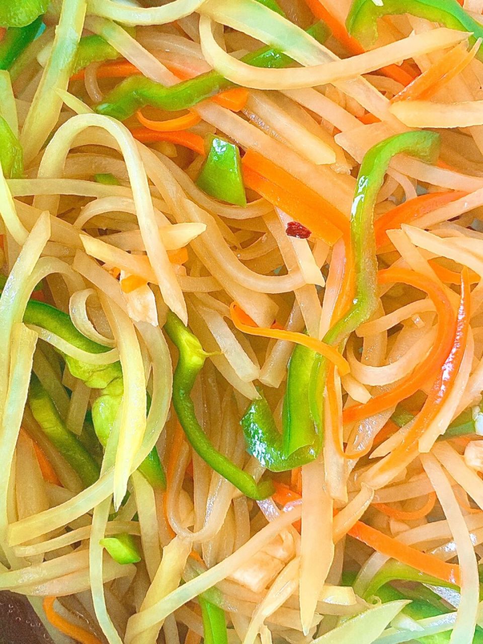 一人食|懒人家常凉菜:爽口凉拌土豆丝 5分钟凉拌土豆丝,简单易学,懒人