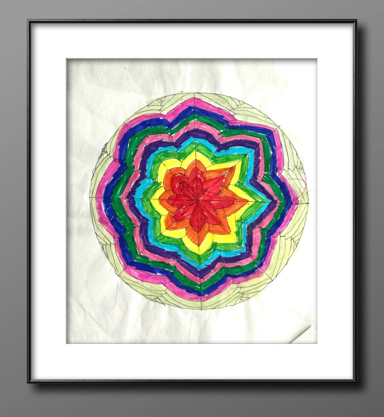 儿童画|万花筒② 1.