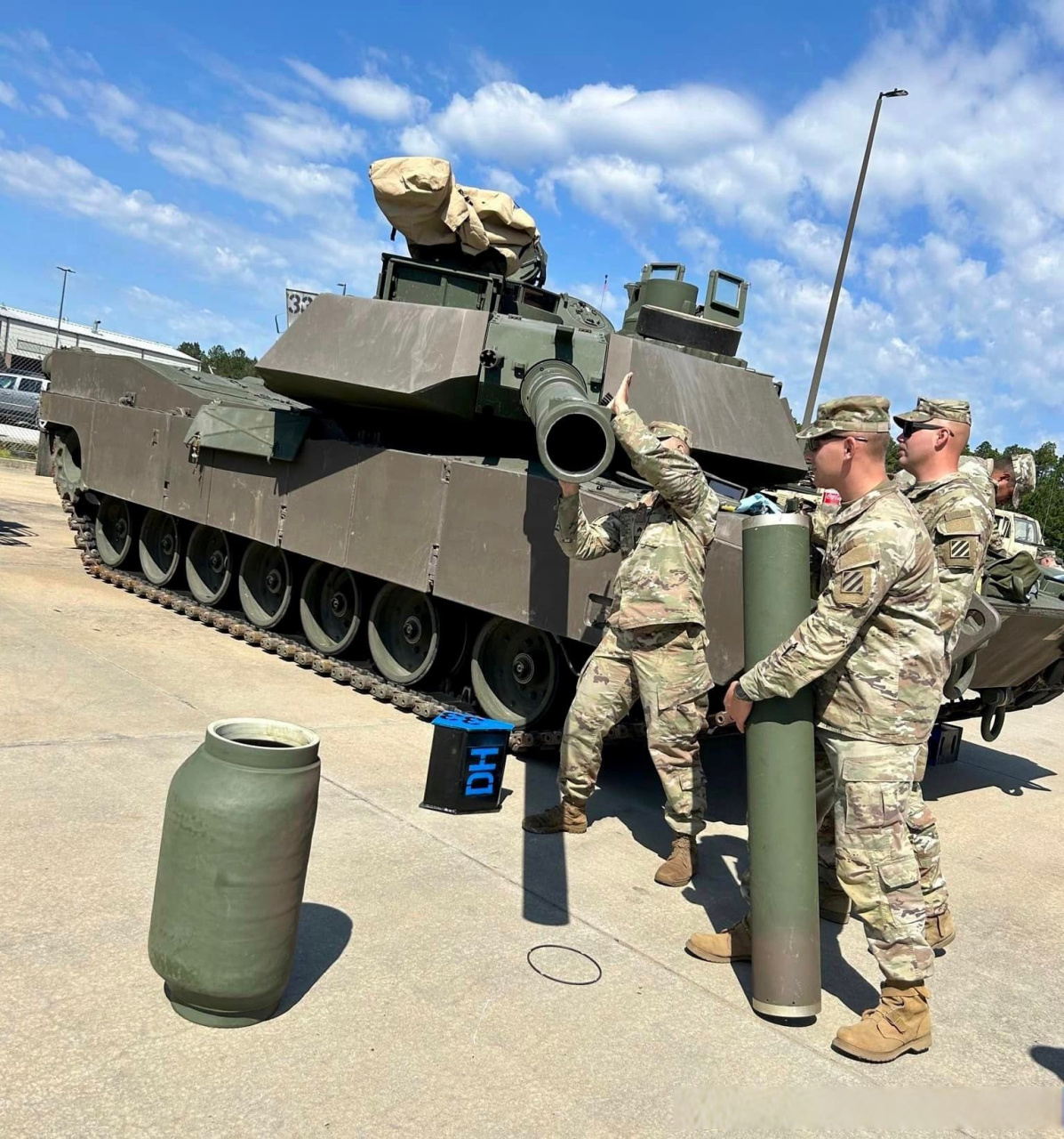 m1主炮更换热护套