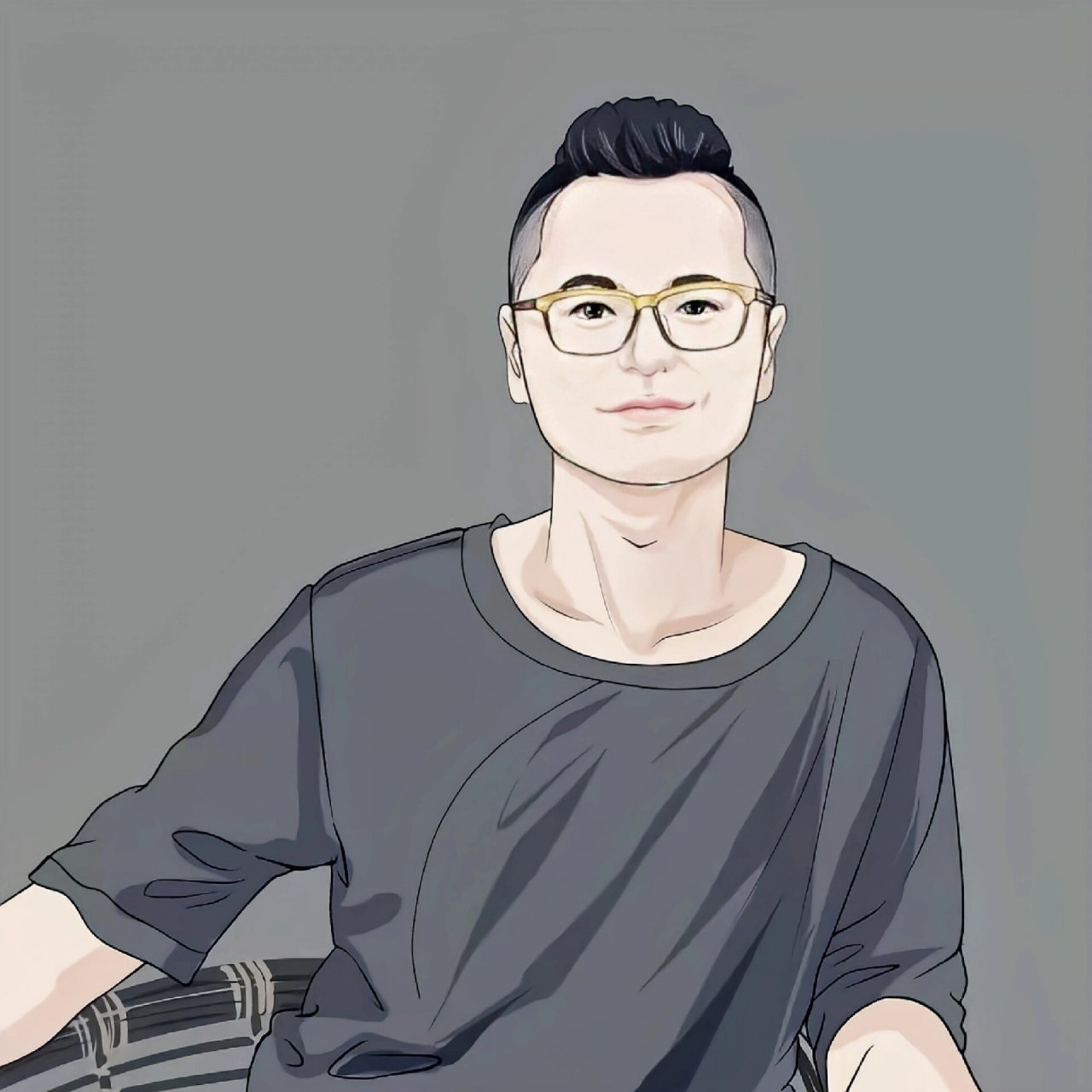 男人专用手绘头像,充满了吸引力,成熟稳重 男人专用手绘头像,充满了