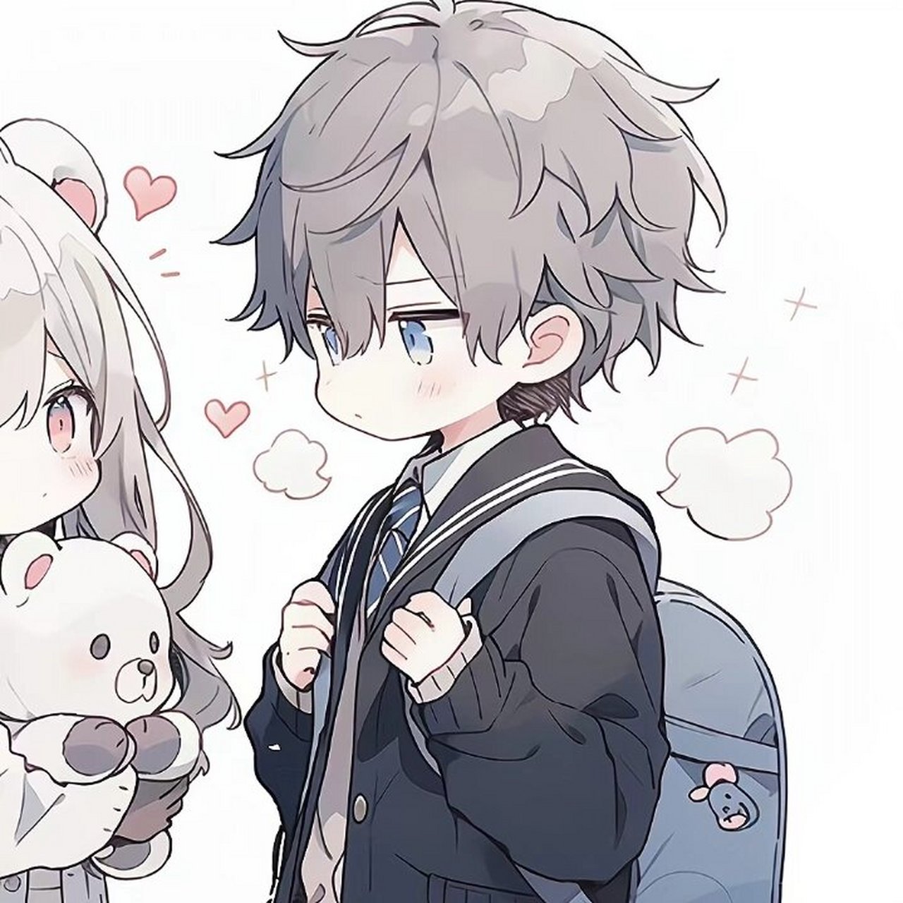 超甜的情侣/师徒头像