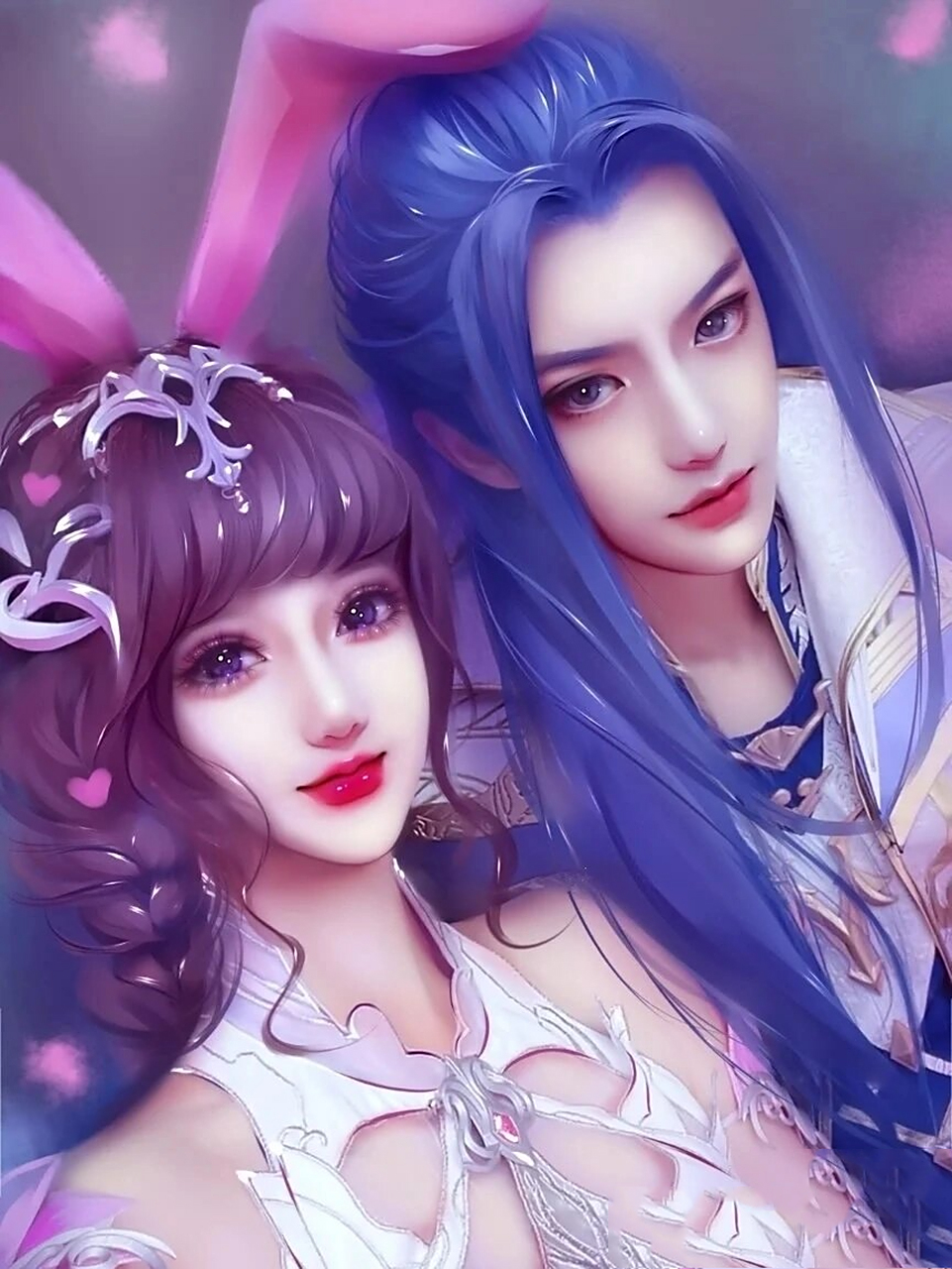 唐三小舞的照片 帅气~唐三 美丽~小舞