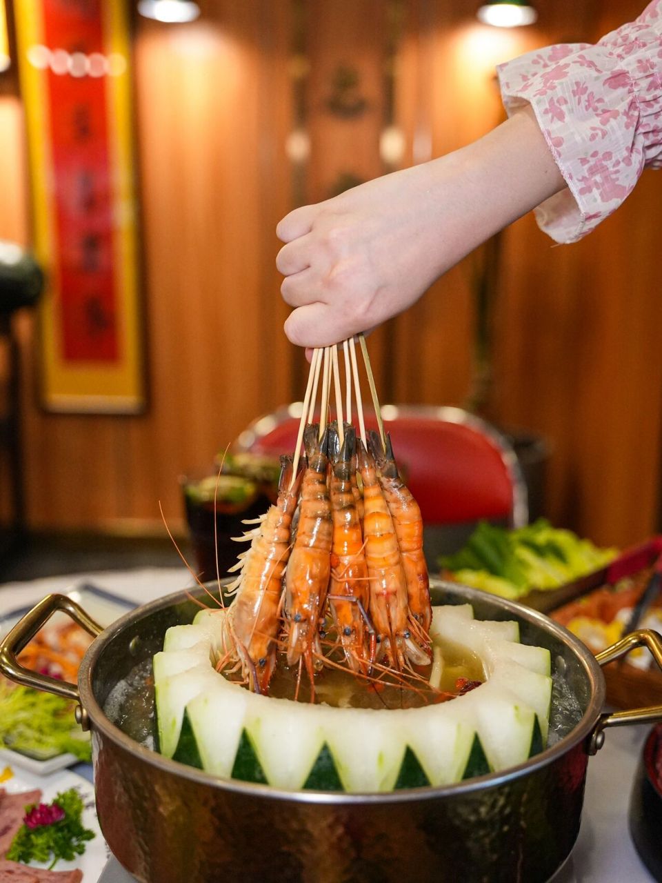 喝完直接告别美容院6015海味八宝冬瓜盅太补了 前两天朋友老嫌弃