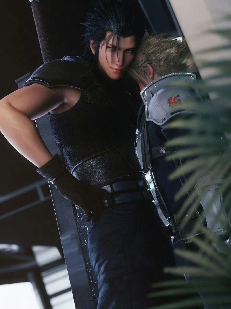 小情侣就要一对一对.#扎克斯 ×#克劳德  #最终幻想7 #zc