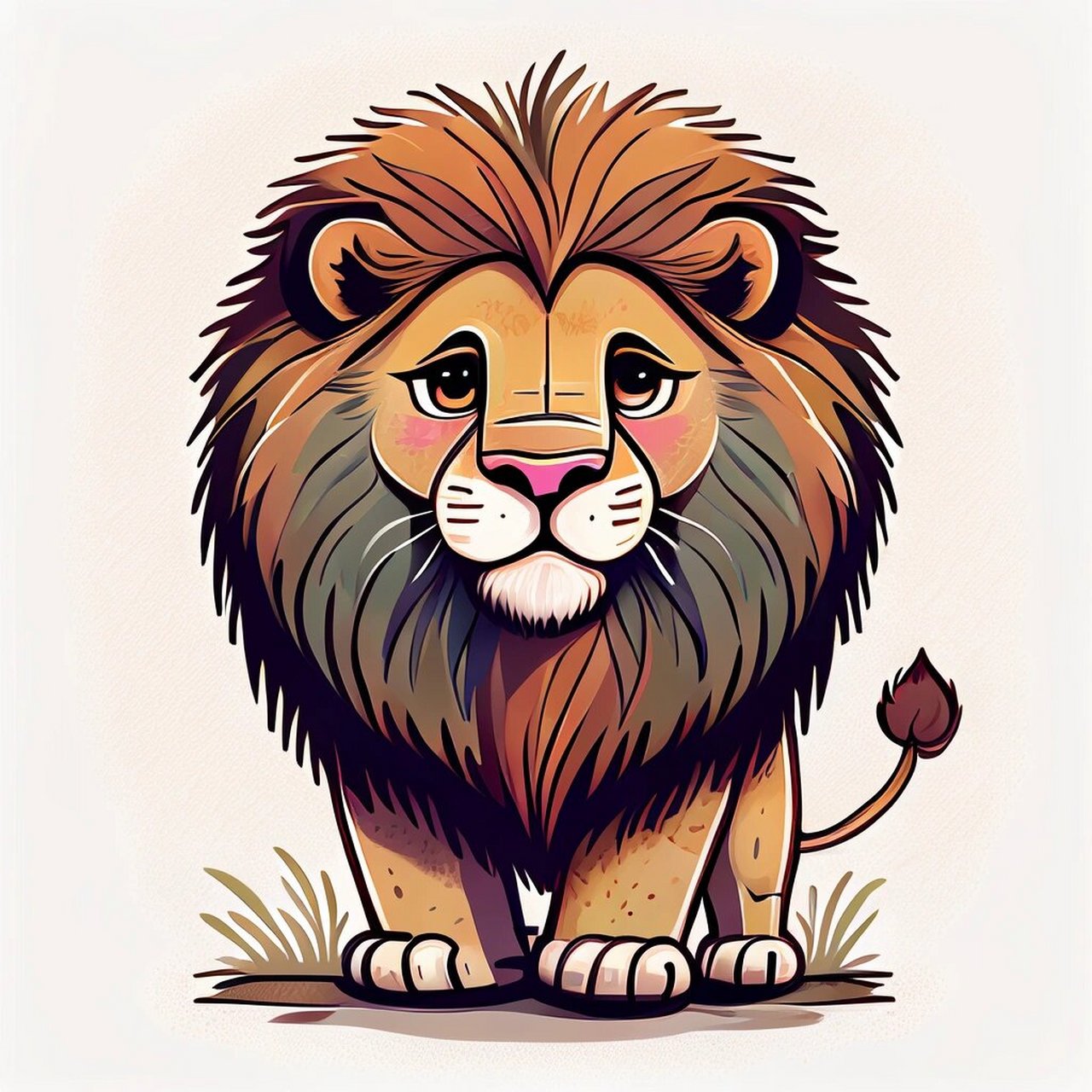 卡通狮子