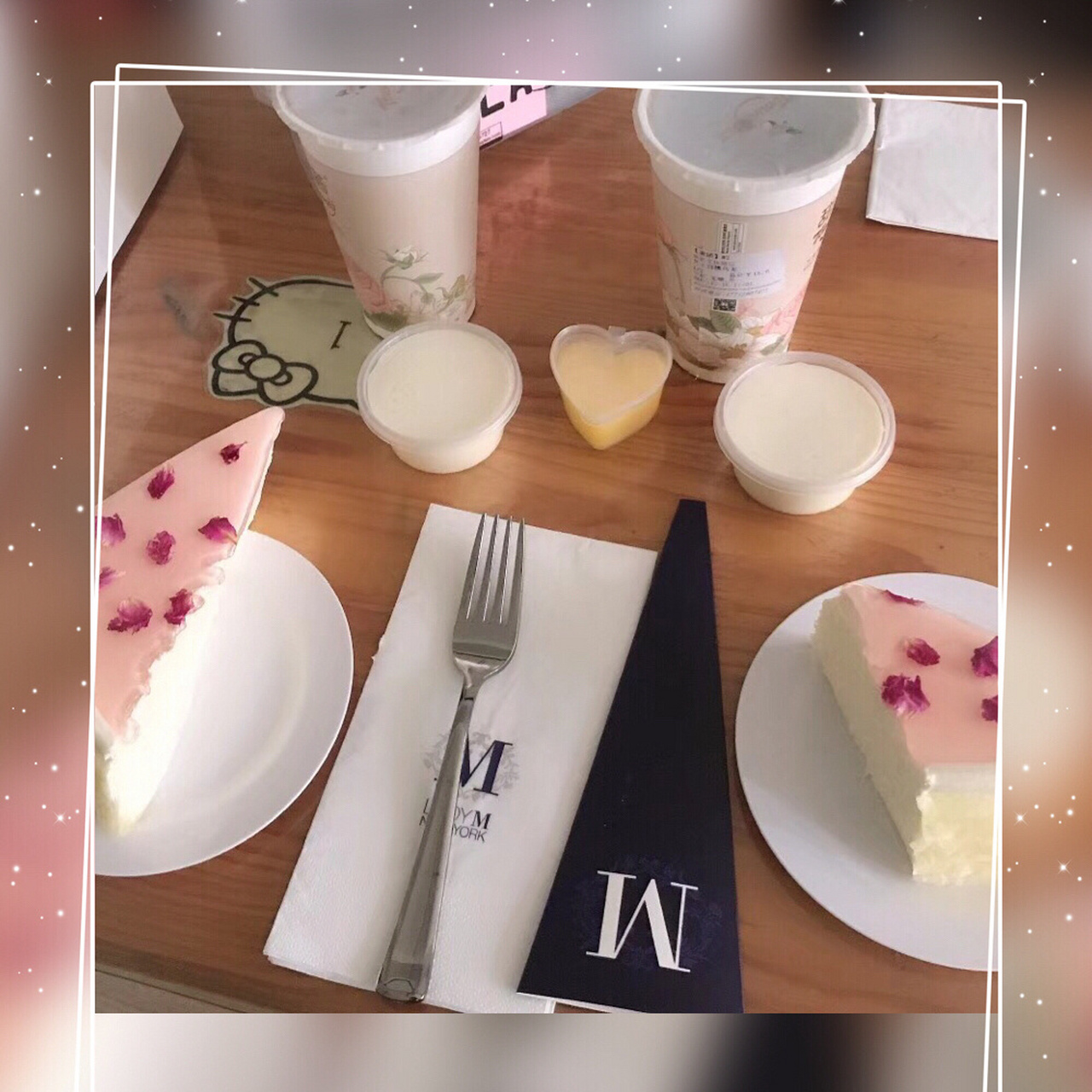 终于吃到大名鼎鼎的lady m呃蛋糕了,果然名不虚传,又好吃又好看,还贵