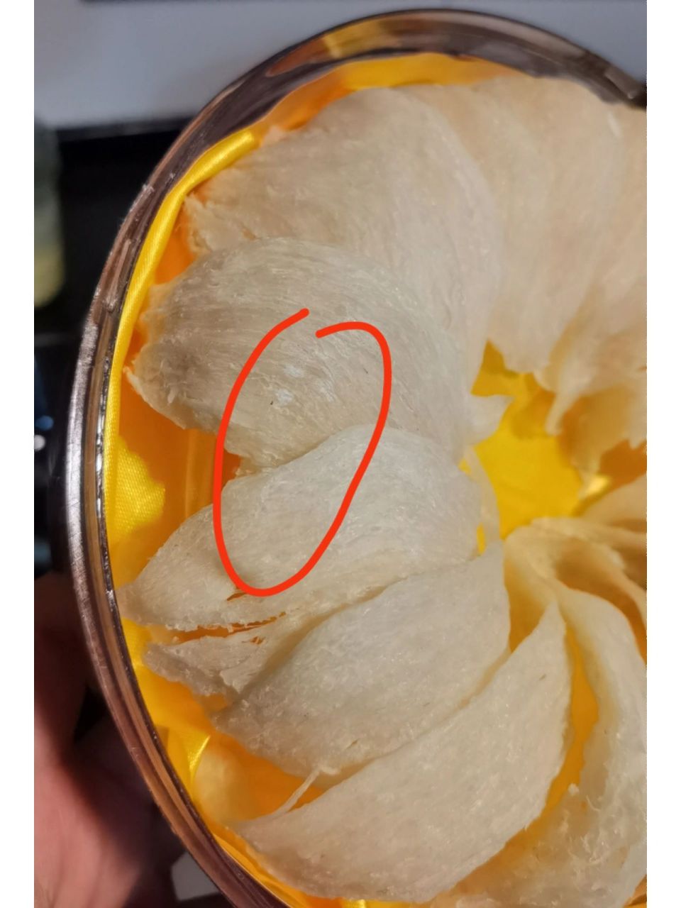 如何分辨燕窝已经轻度发霉!