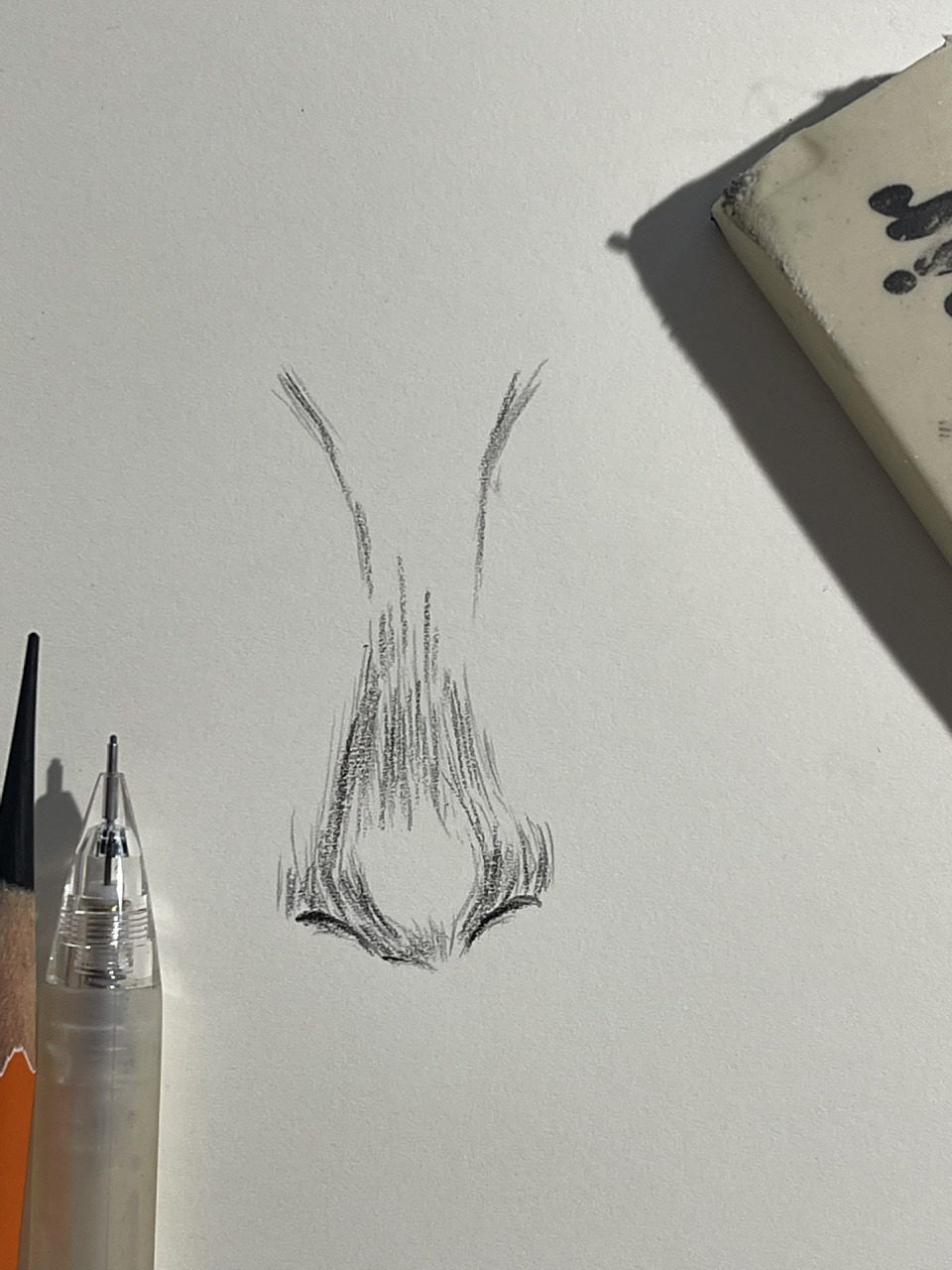 鼻子教程(有详细步骤) 鼻子怎么画,哇偶,原来是这么画.