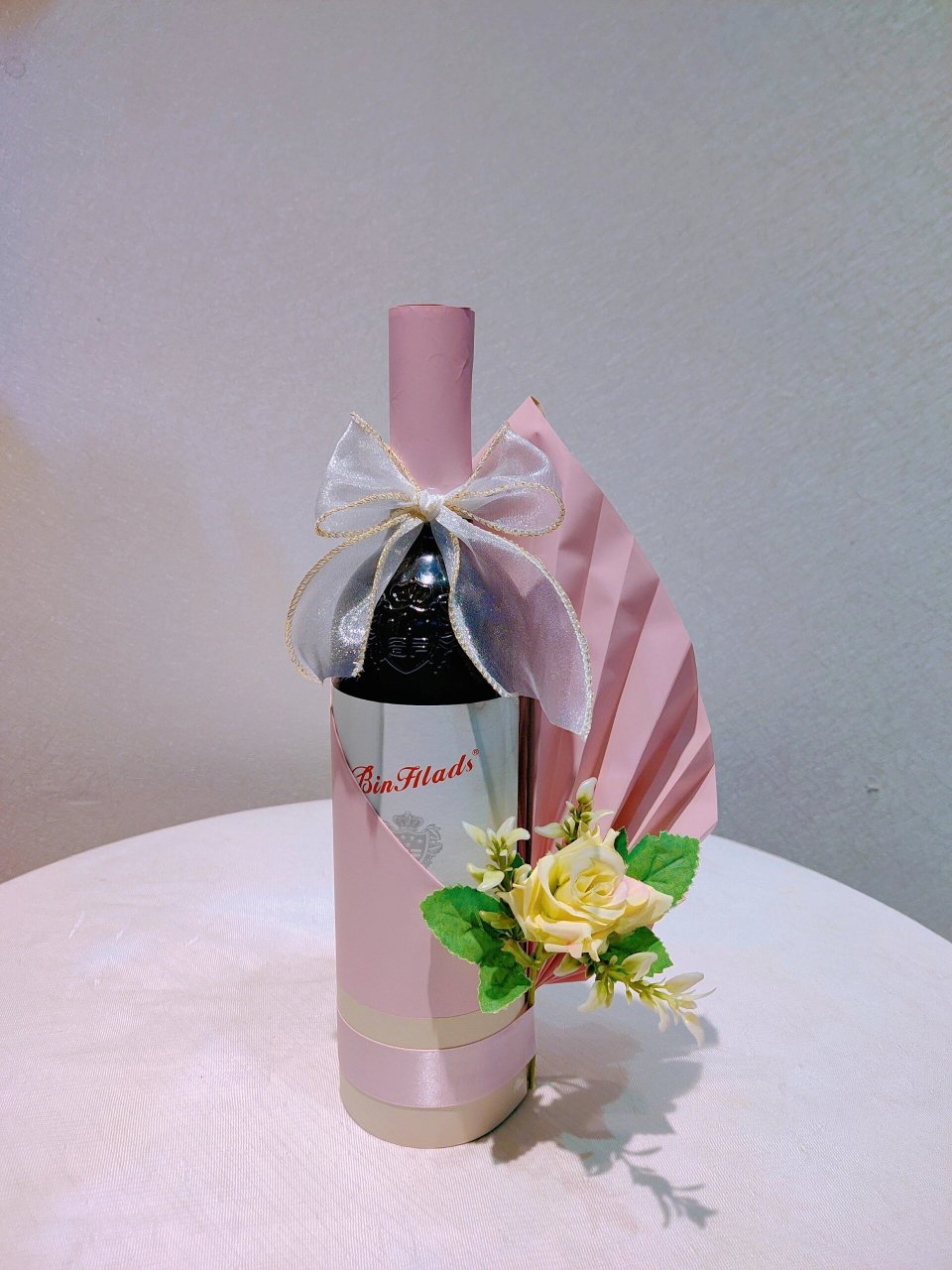 红酒花束|红酒花礼|漳州花店|红酒花瓶 红酒花艺 | 聚会伴手礼 |97