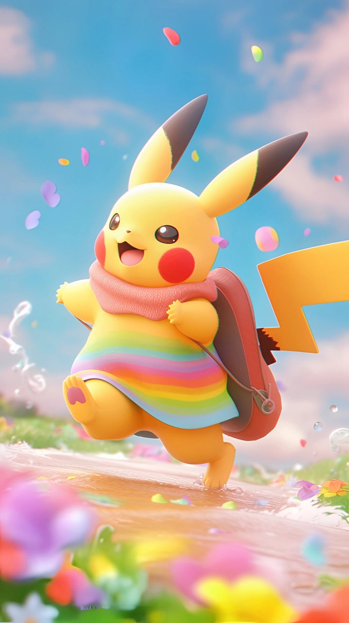 皮卡丘78这么可爱萌萌的皮卡丘你见过吗 你一定见过很多皮卡丘的图