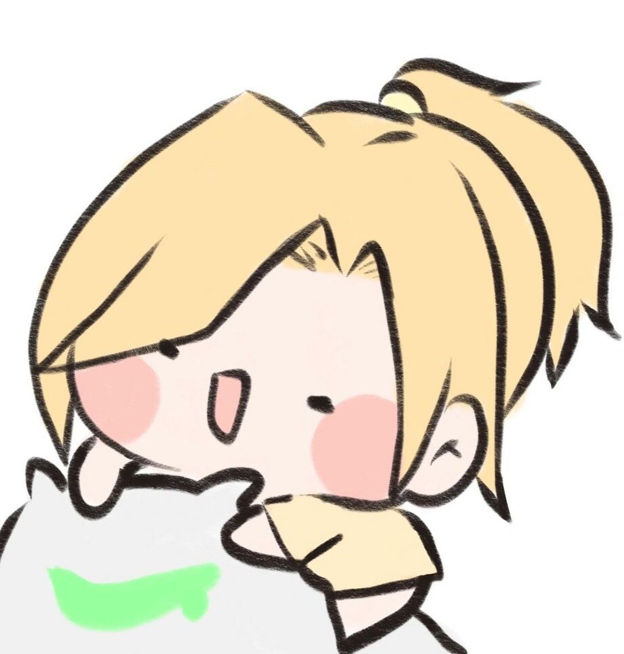 守望先锋 天使/源氏 情头 自己随便画的. 图2是模版啦!侵删!