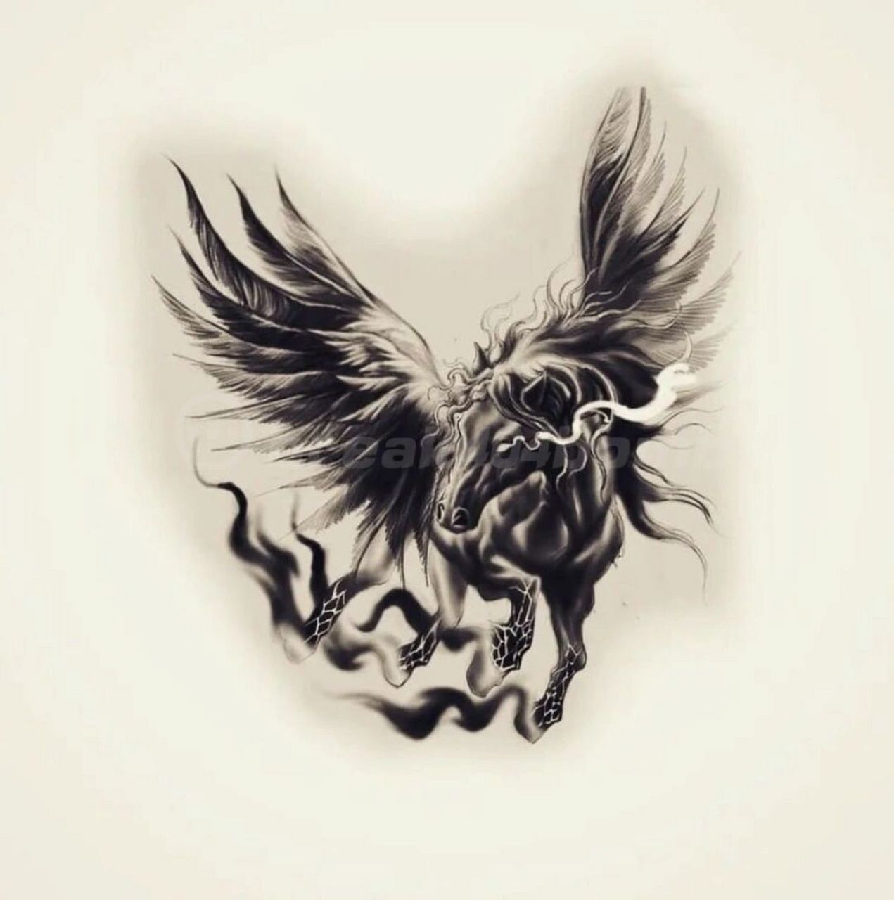 7张精细写实纹身素材|写实纹身 适合纹大面积的纹身写实手稿#杭州纹身