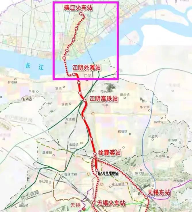 江阴的s1地铁规划要延伸通靖江,近日又看到一条消息,说通宜兴的s2地铁