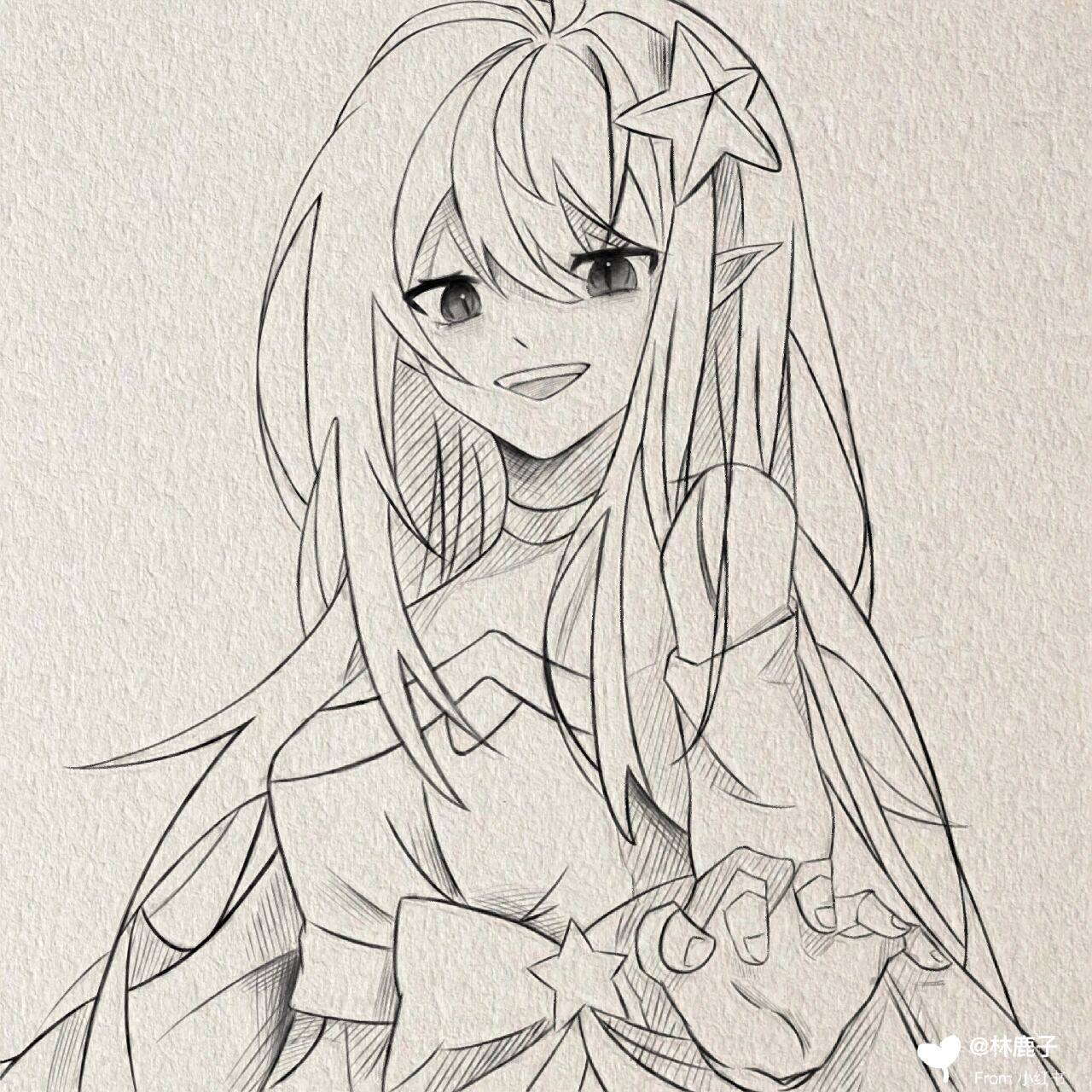 凯莉—《凹凸世界》手绘 "她应披星霜风露,自踏满月凛辉铸血骨盛宴.