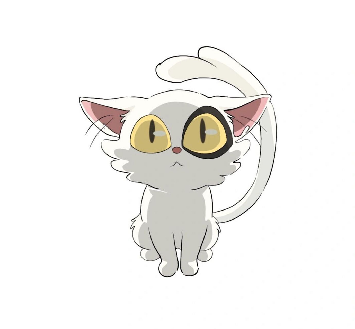 铃芽之旅的喵咪大臣 看完电影回家立刻摸了一张大臣,超可爱的小猫咪