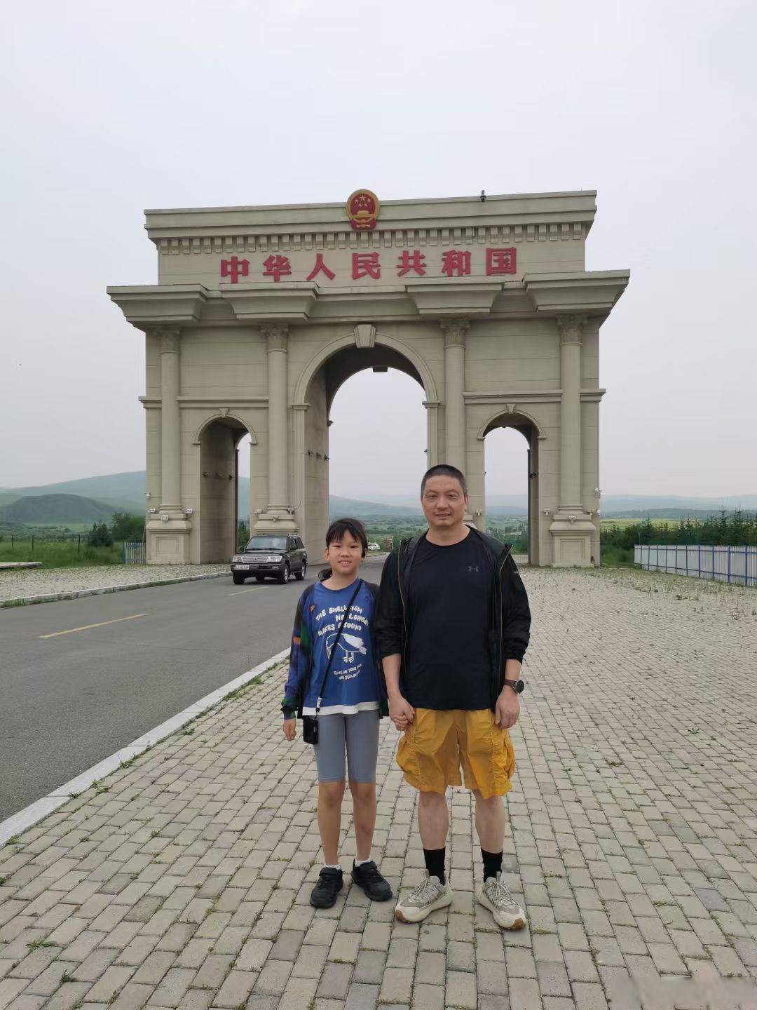 阿尔山,凉爽,寂静,空无一人的街道,常住人口不足一万的城市