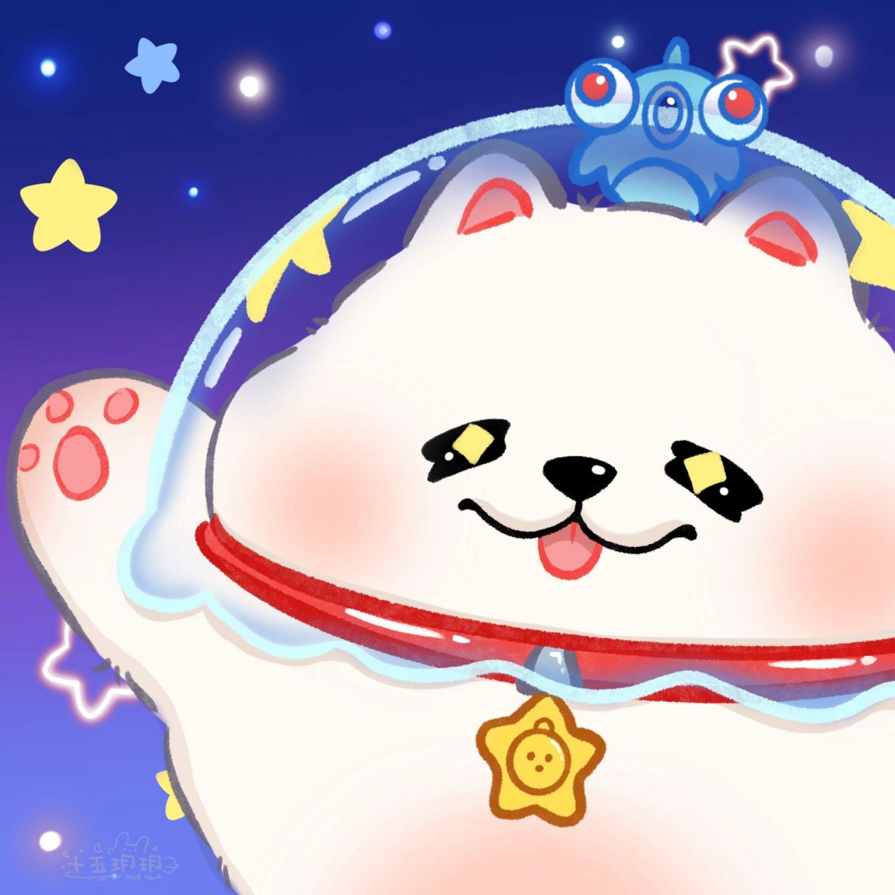 蛋仔派对～莱卡 —我是第一只飞向太空的狗狗!