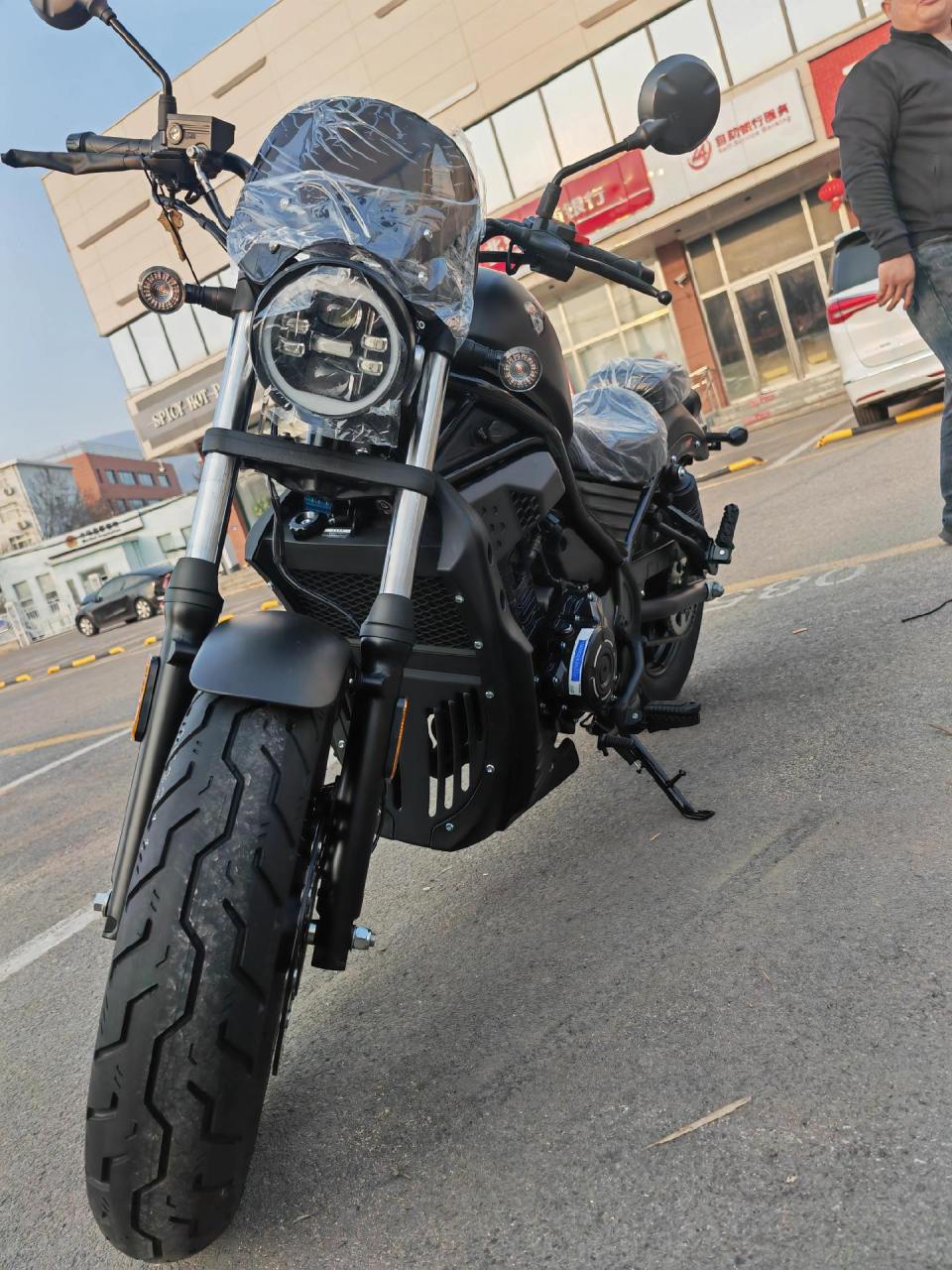 超值车型 建设香帅250 双缸水冷abs本田cm300车型 售价12500.