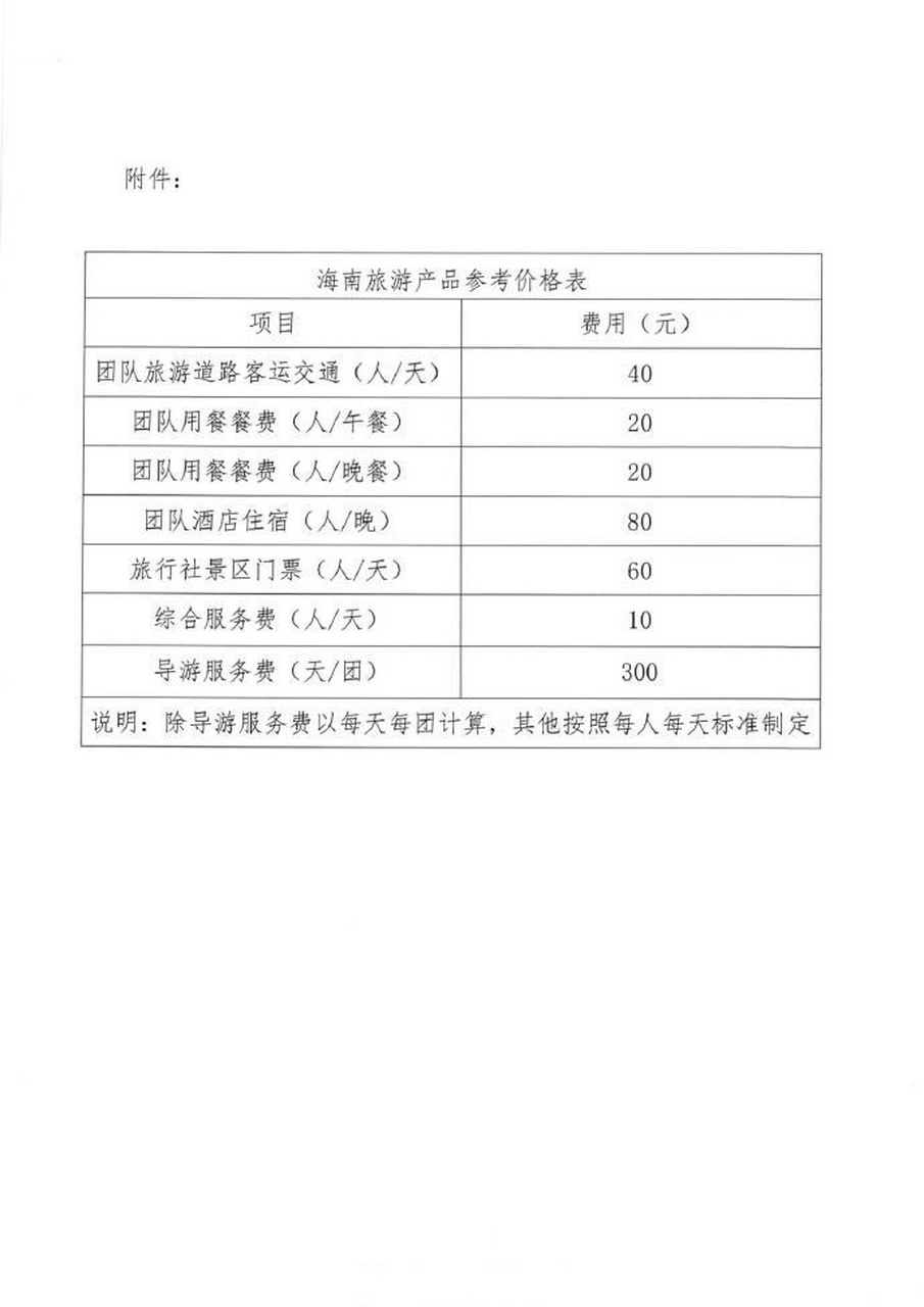 消息,海南省旅游协会日前联合海南省旅行社协会,海口市旅行社协会制定