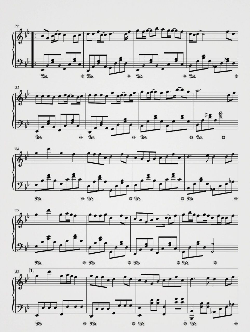 《虞兮叹》钢琴简谱|钢琴谱