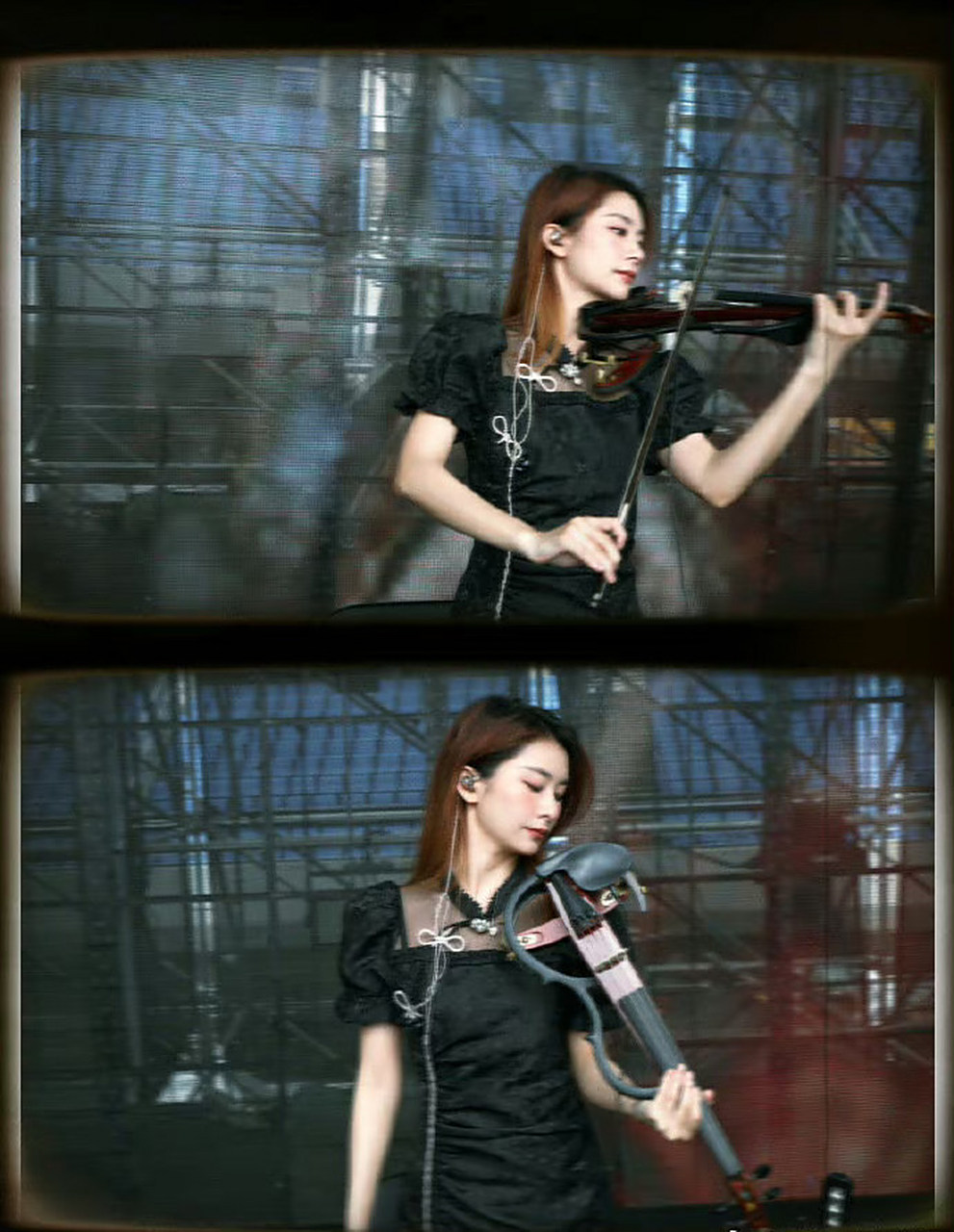 陆虎老婆为王俊凯伴奏# 嘘姐超厉害 首先她是陈曌旭 其次是陆虎的