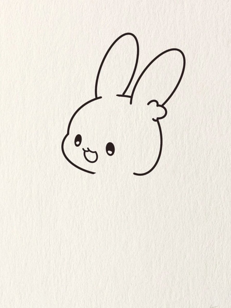简笔画教程—自己种胡萝卜 拟人化的兔子