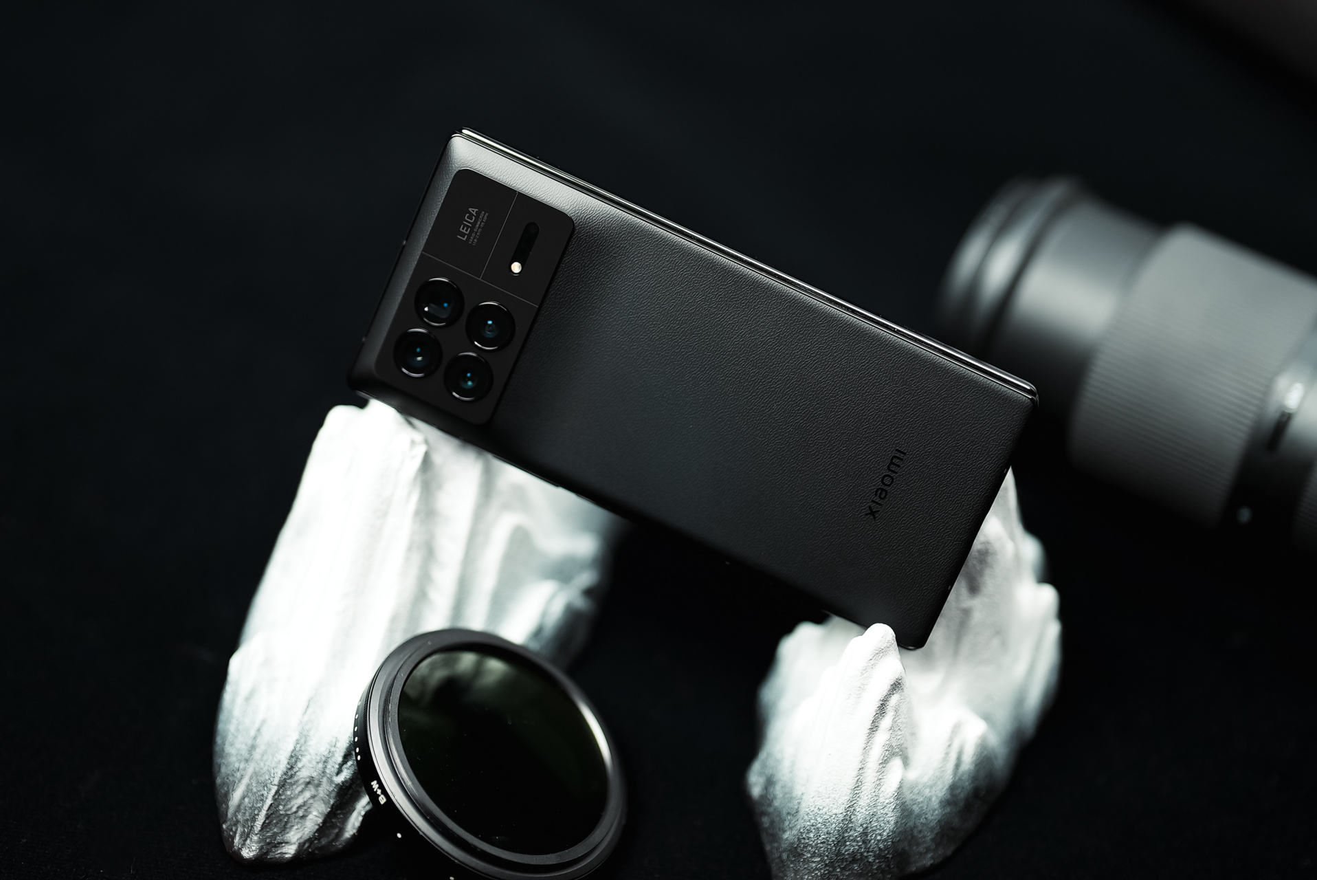 小米mixfold3首发评测#小米mix fold 3月影黑真机图赏,这次的外观