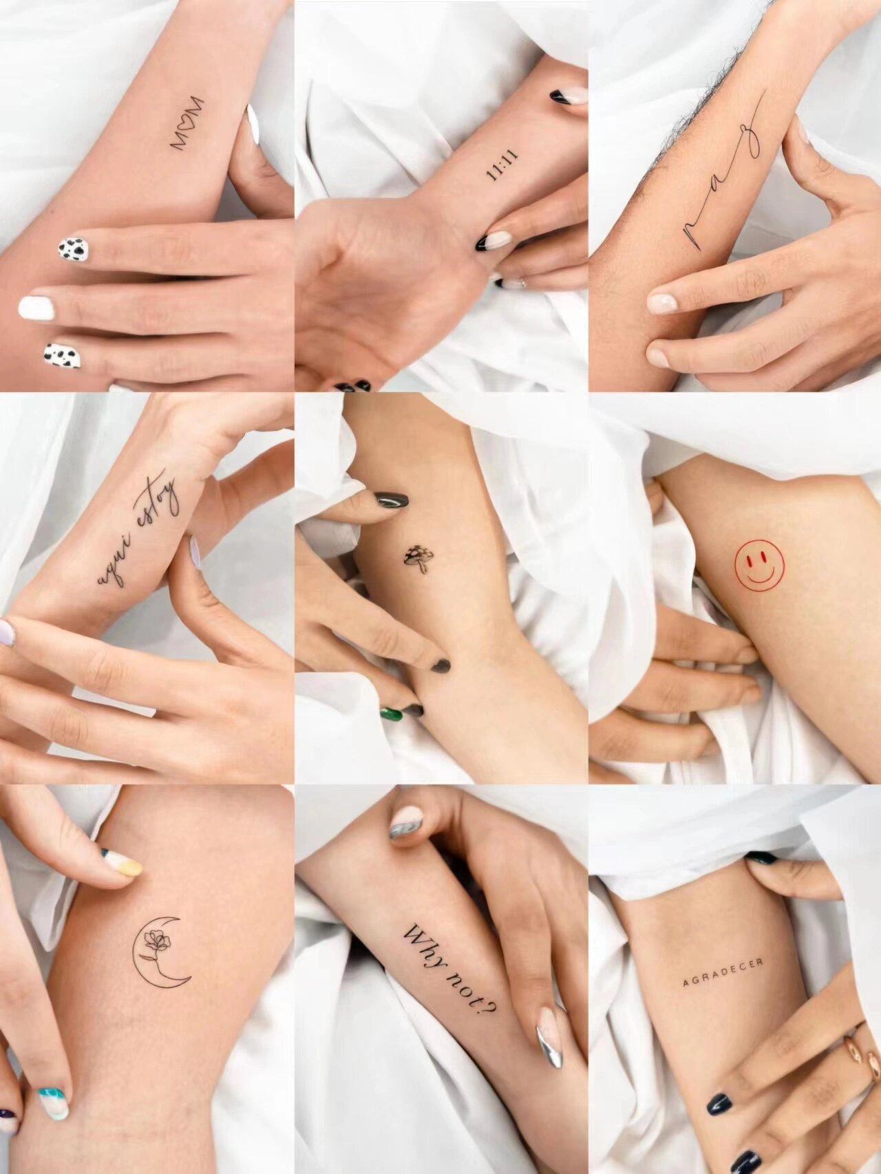 简约不简单的小清新纹身合集