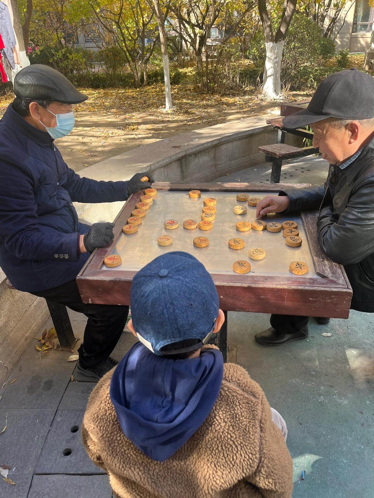 观棋不语真君子 这小孩最近有点痴迷象棋