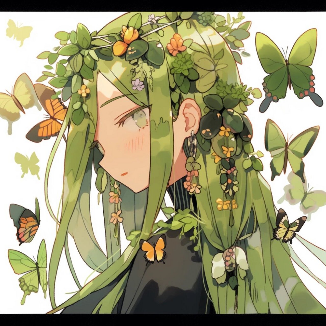 【infp】可爱小蝴蝶二次元头像大放送 infp头像随机掉落得差不多了,下