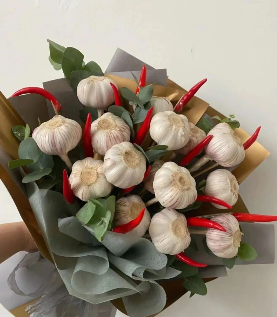 辣椒大蒜花束花语是什么?