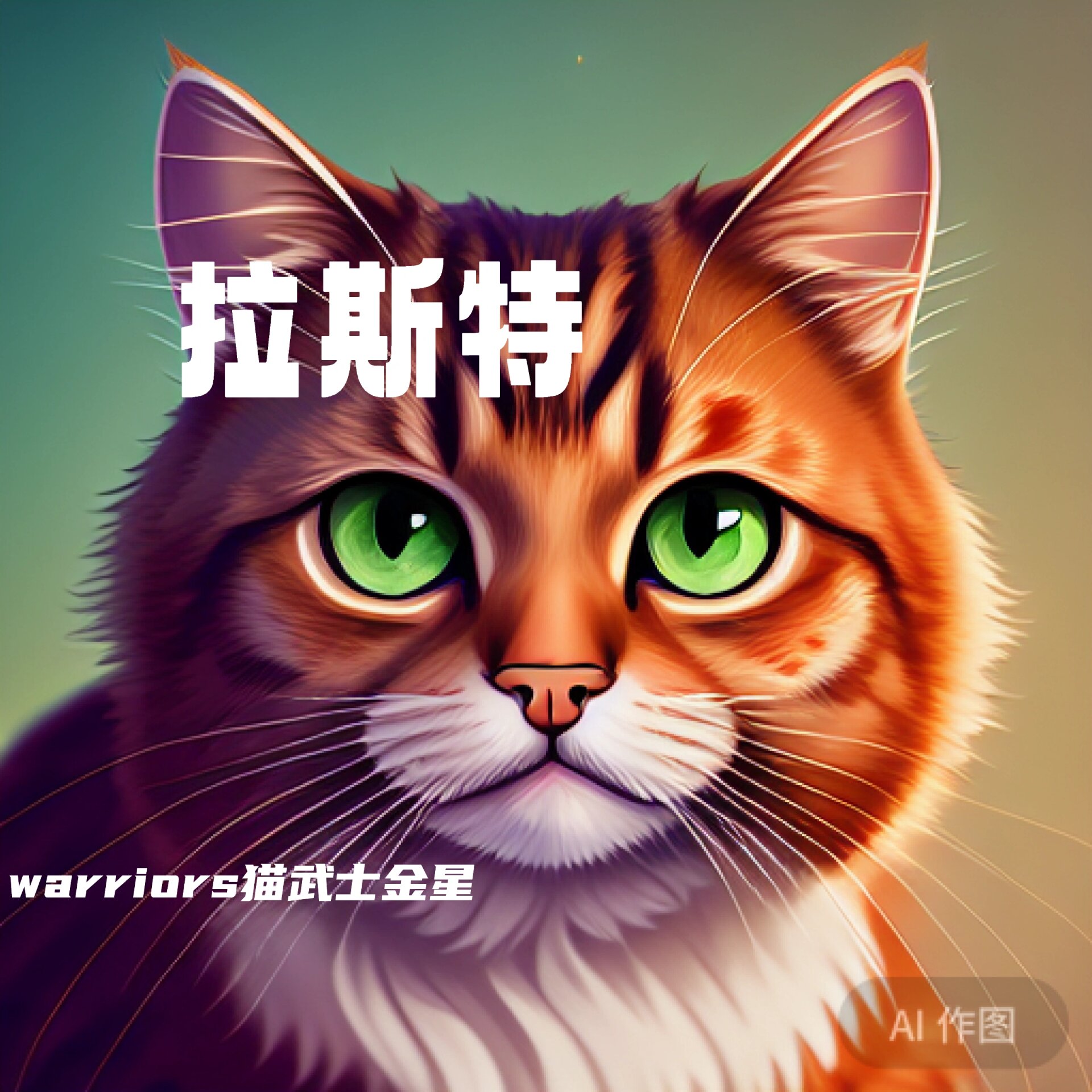 猫武士头像 猫武士头像,勿盗!勿盗!勿盗!已加水印!