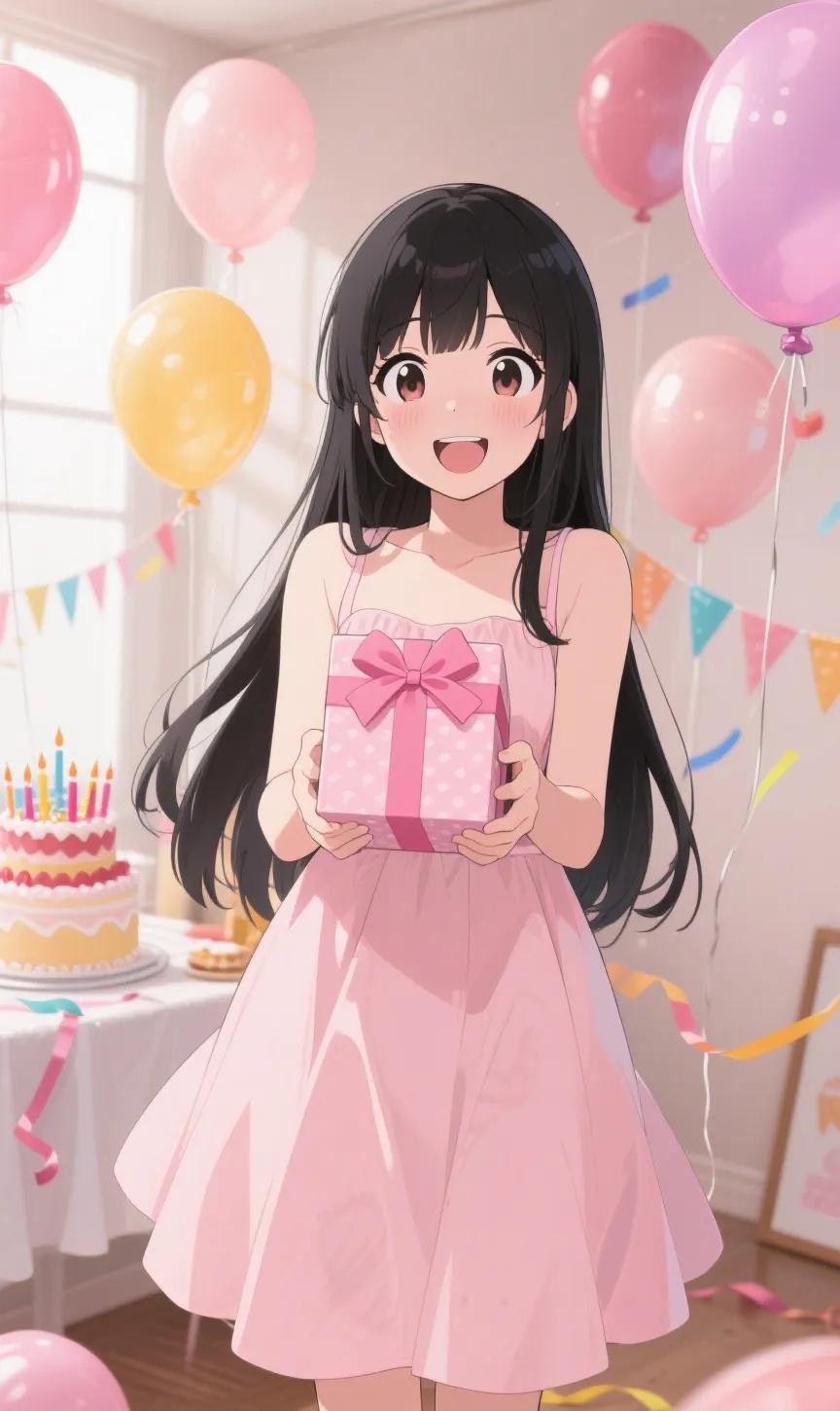 收到生日礼物是不是应该开心才对?