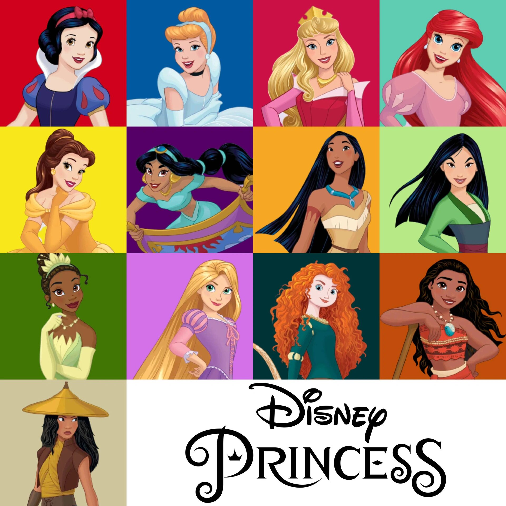 迪士尼公主2023年新官方画风图片释出disney