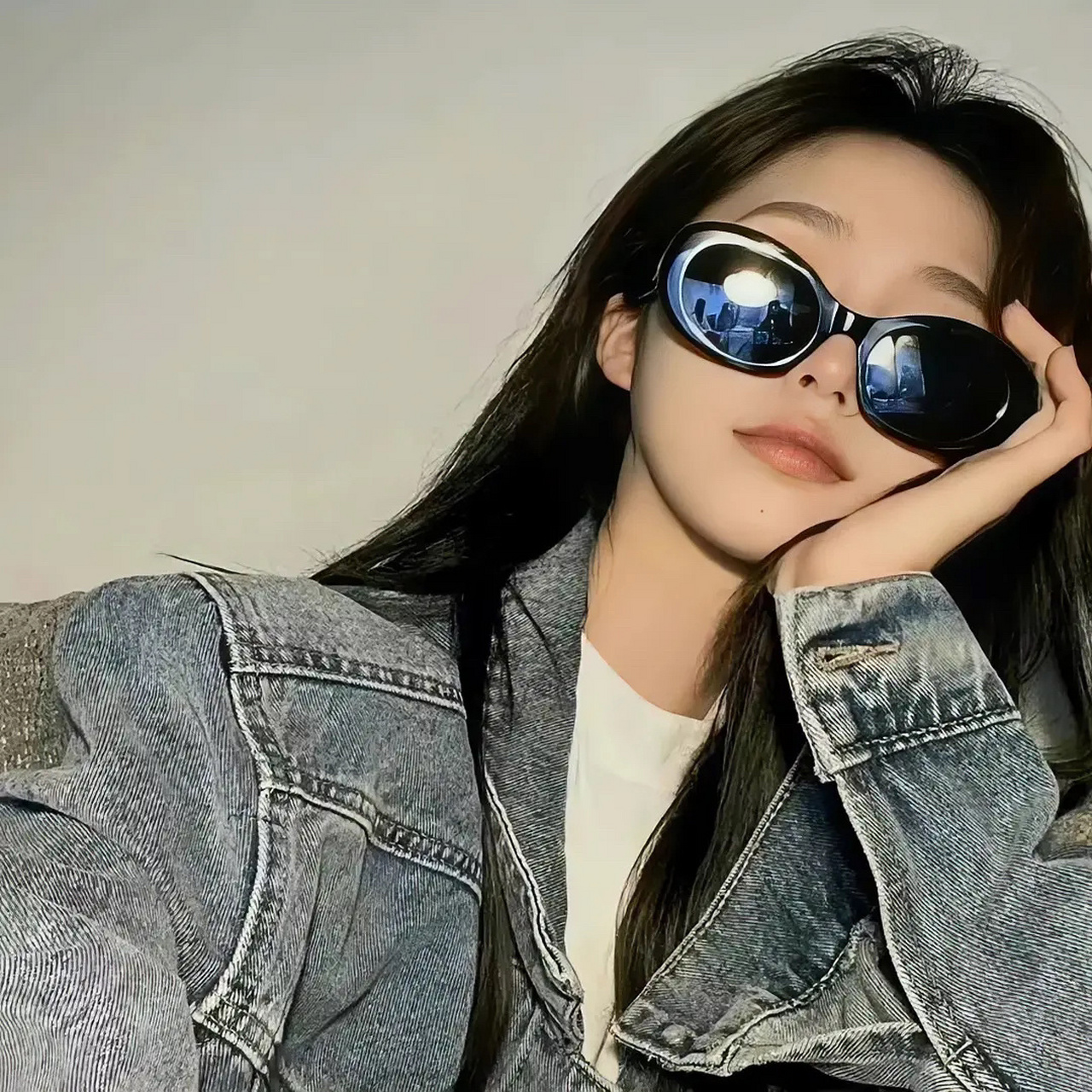 甜拽风美女头像