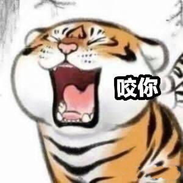 可爱的小老虎系列表情包