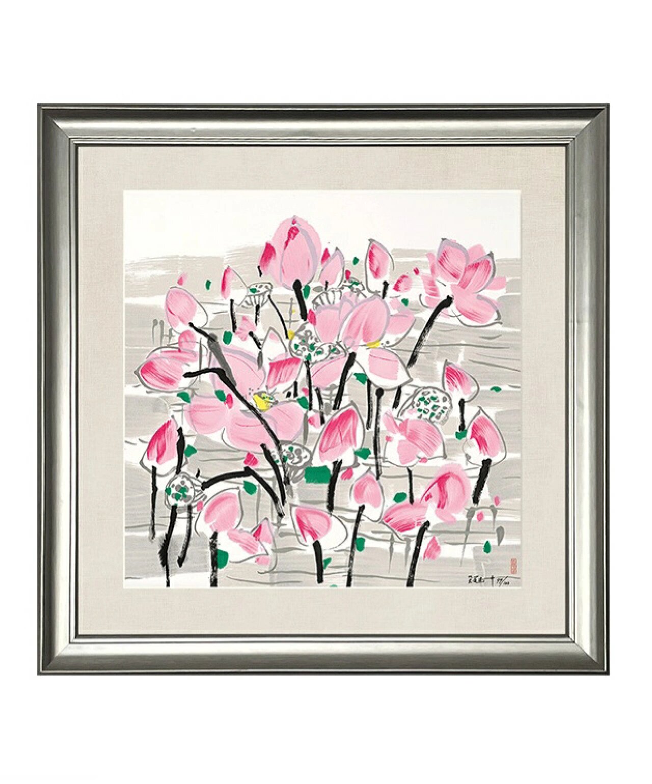 终于有价格亲民的吴冠中版画作品啦🔥🎉