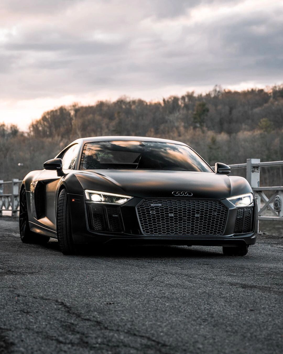 黑武士奥迪 r8 v10 coupé