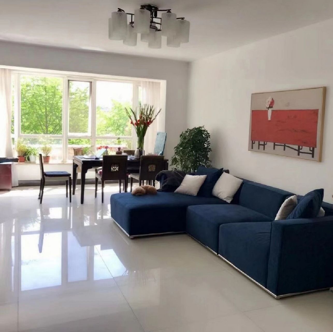 亮马名居  3室2厅2卫 稀缺房源 168平米  南北向  带露台 出租中