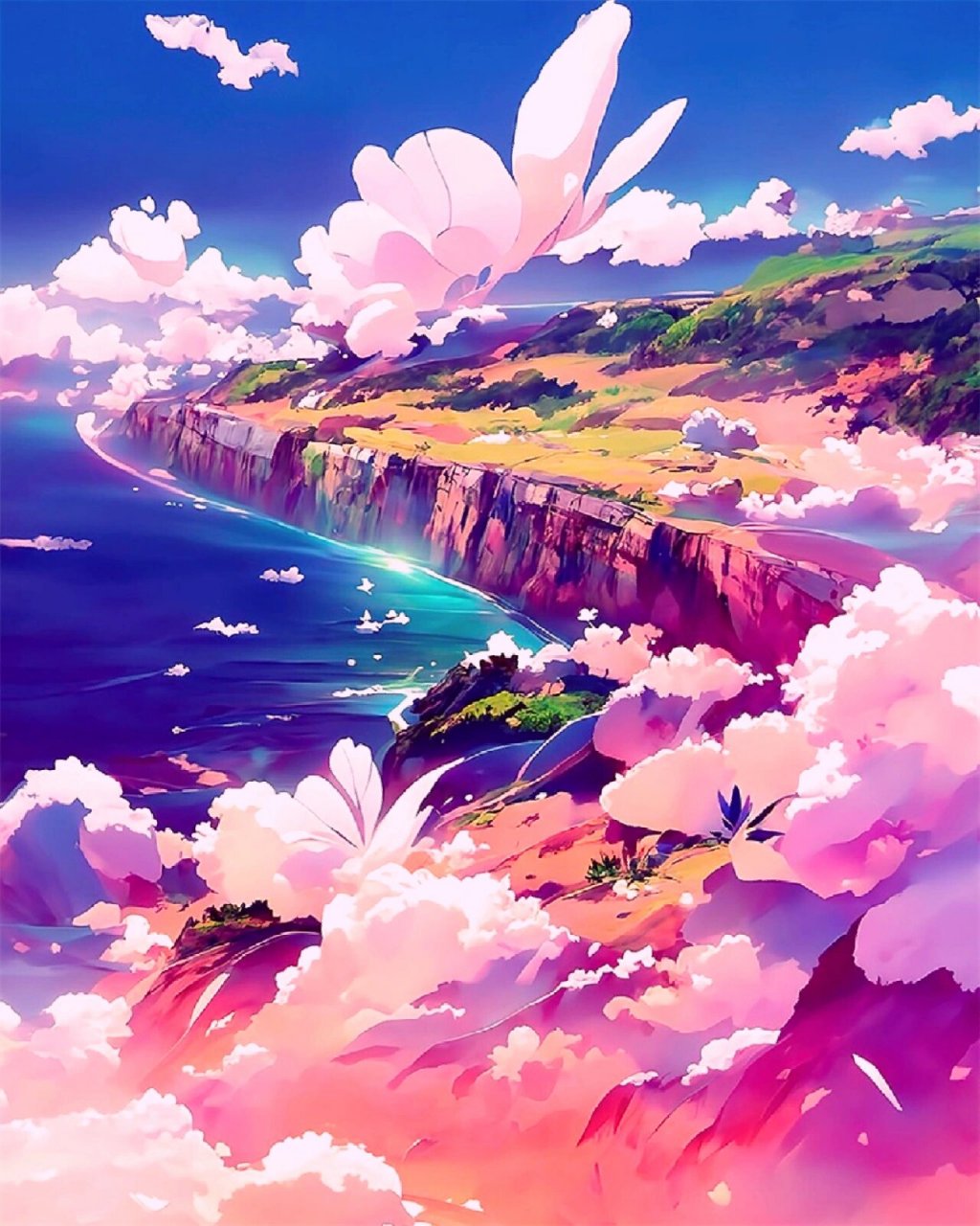 图片|小众治愈系高级感神仙图片分享 软件:一甜91(工具-细调) 亮度