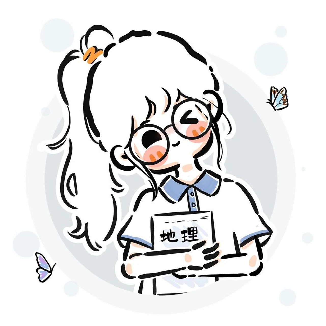 【校园系列】学生党必备头像79 99大家可以根据自己形象替换学科