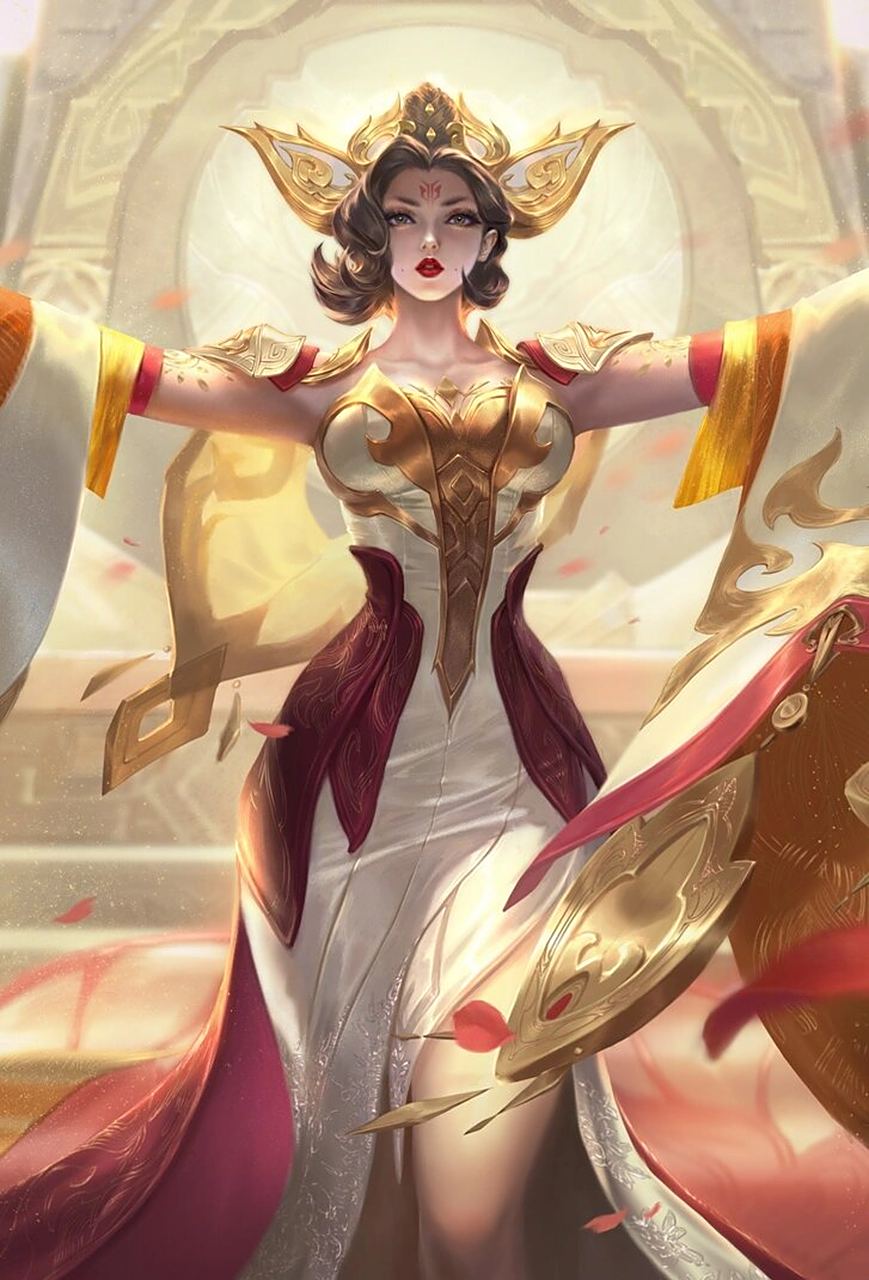 王者荣耀武则天皮肤海报