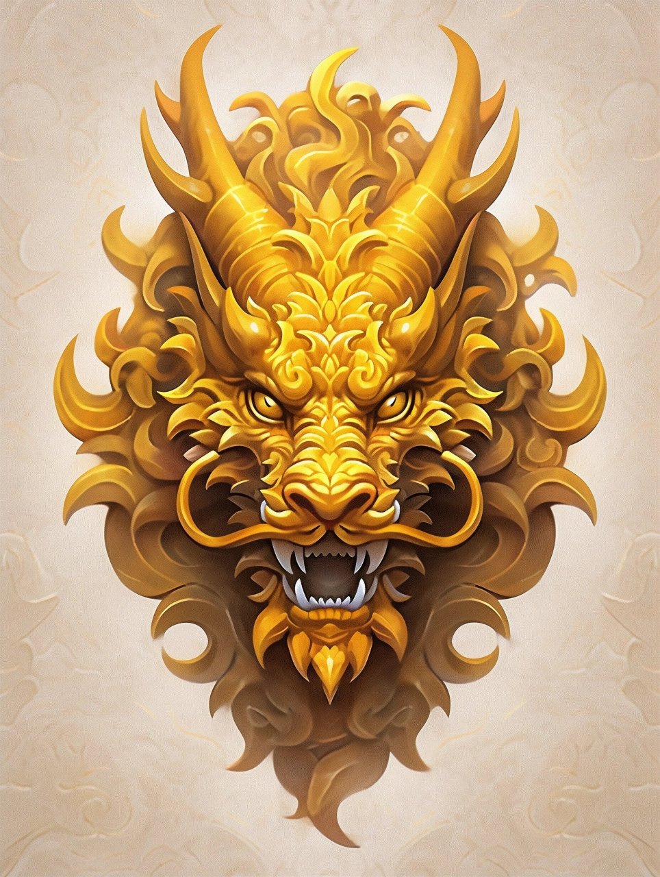龙头图片02霸气 金龙昂首唤春归,万象更新耀东方7815 龙年行