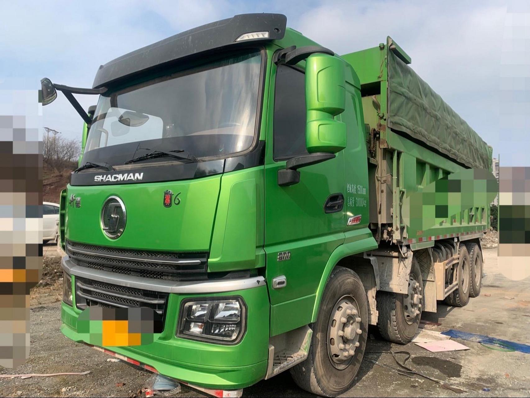 2021年1月陕汽轩德翼6轻量化前四后八,维柴300马力,法斯特10档箱,轮边