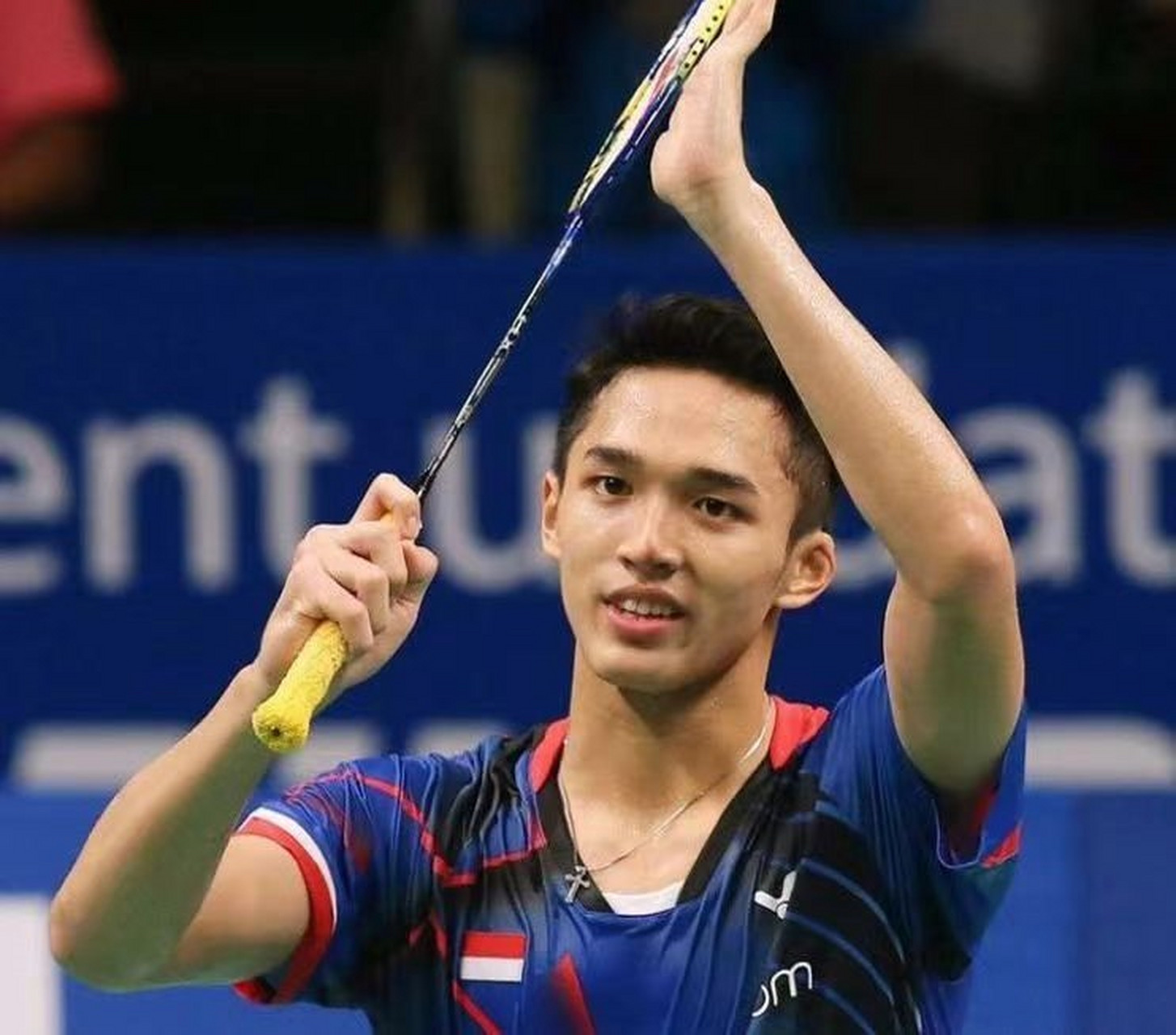 2023年日本羽毛球公开赛# 焦点赛况  乔纳坦 21-15,13-21,21-16 拉克