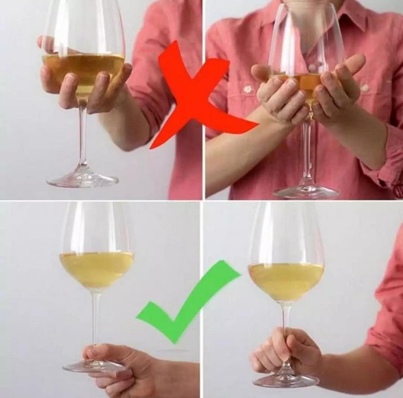 【红酒礼仪】如何正确优雅的拿酒杯 品酒时,拿酒杯的姿势很重要.