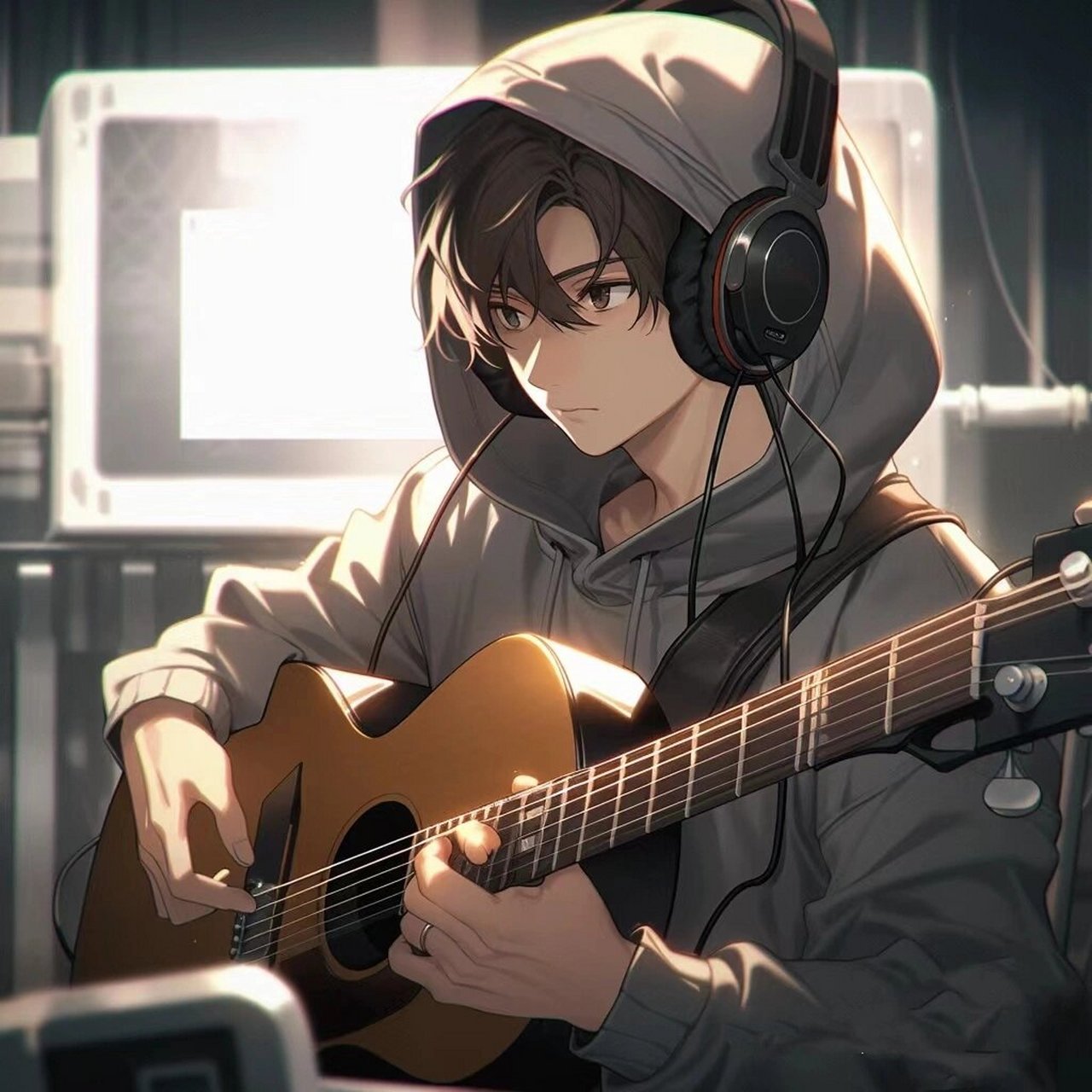 分享一组好看的弹吉他男生头像 99 2024年度关键词: 7815新年