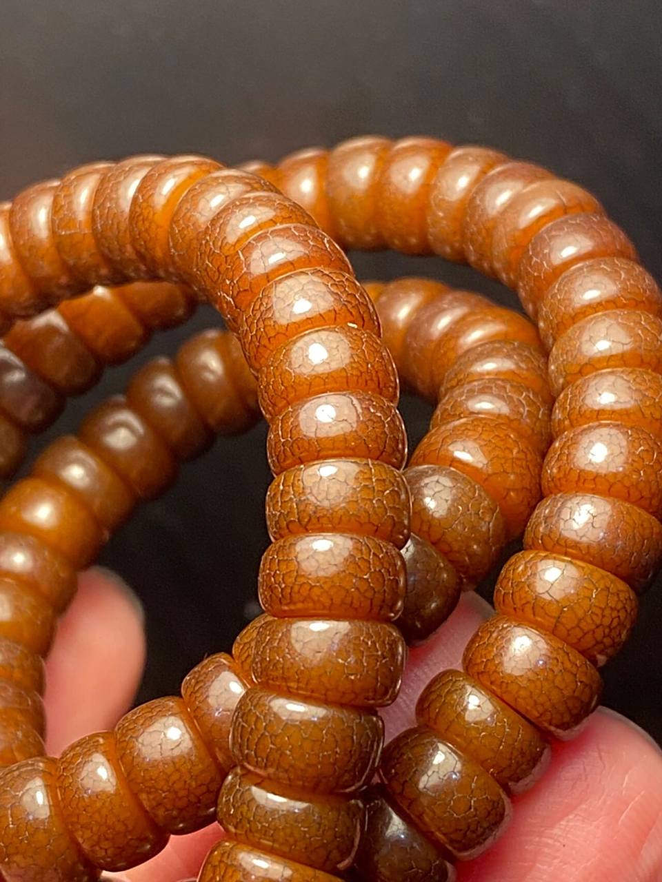 菩提根 老菩提根满开片 菩提根 满开片 108足数 孔道有些大.