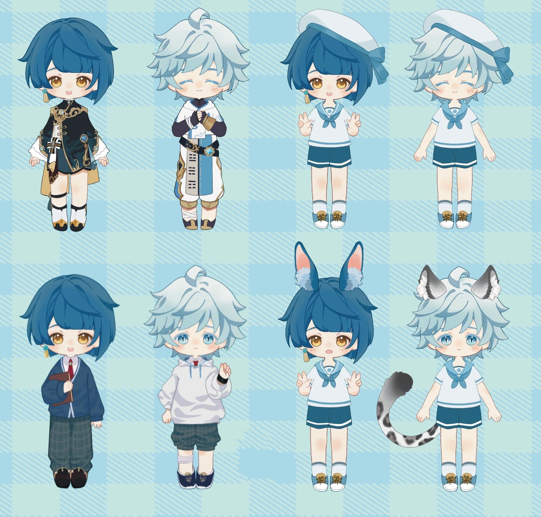 换装贴纸    五星有的换装贴纸,我家崽怎么能没有呢!必须整起来.