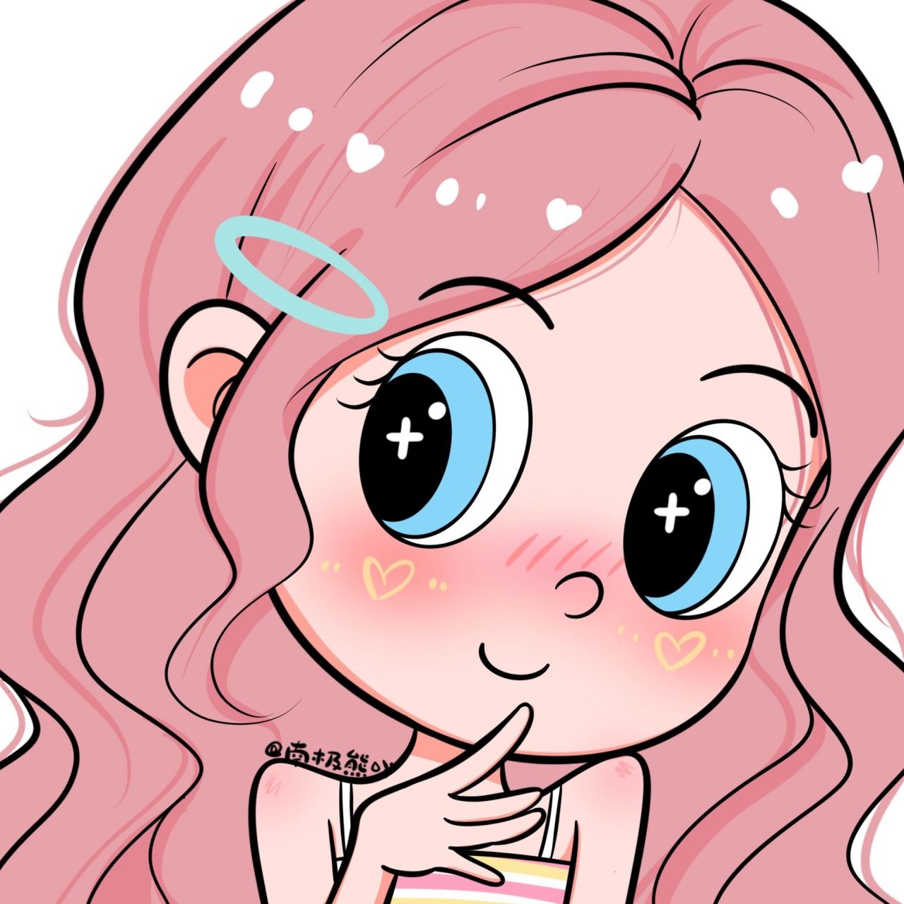 可爱女生头像-星蝶公主|在想什么… 可爱女生头像-星蝶公主 嘿,在想